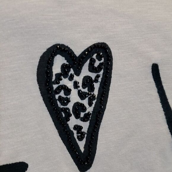 Torrid Sz 1X Soft Pink More Love Super Soft Slub Jersey Vintage Tee Plus New - Picture 4 of 7